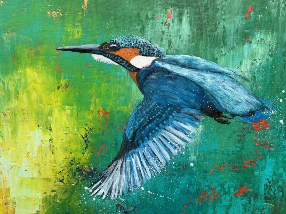 A Flash of Blue ~ Kingfisher