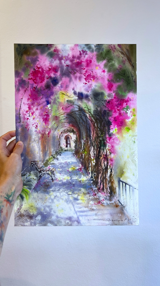 Bougainvillea Tunnel