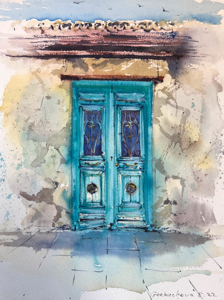 The Blue Door of Secrets