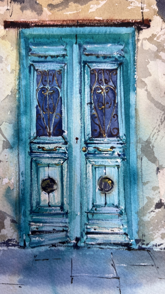 The Blue Door of Secrets