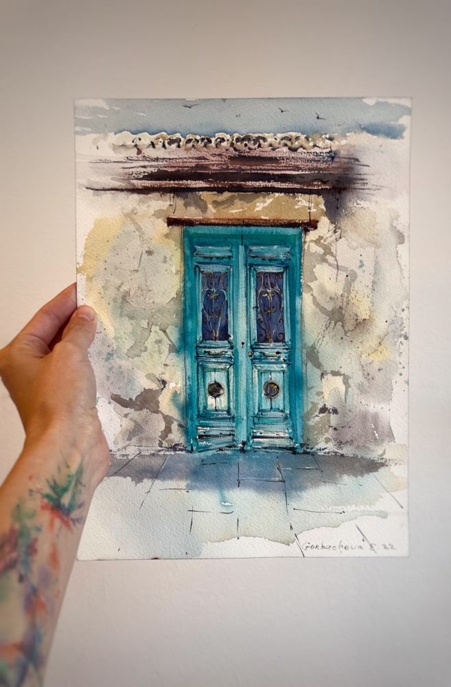 The Blue Door of Secrets