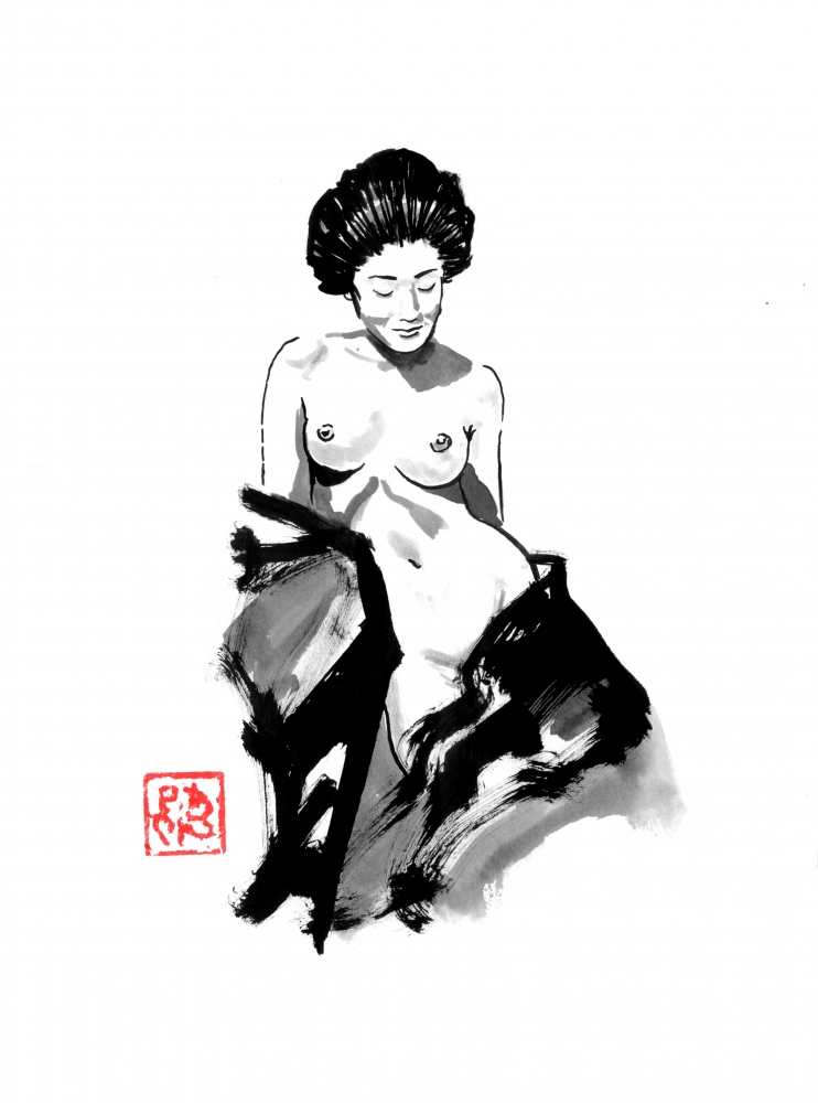 geisha undressed (petit format)