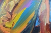 Colourful figurative nude in a box 964