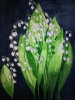 Lily of the valley in watercolour 