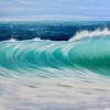 Emerald Ocean Wave