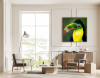 Emerald Gaze: The Toucan Portrait