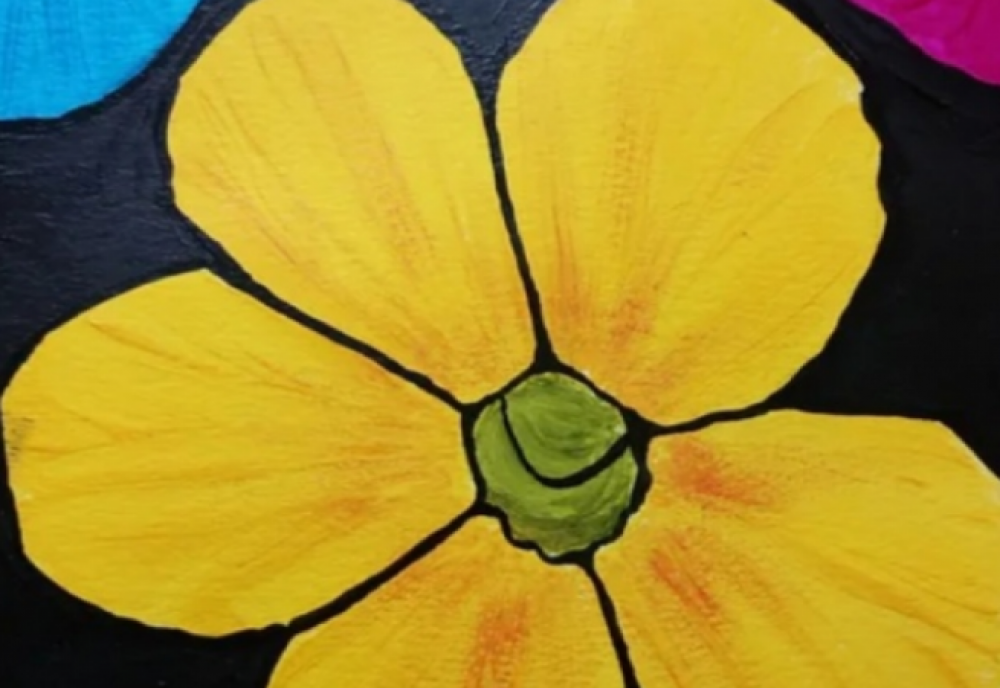 Of Course I Can Paint Flowers