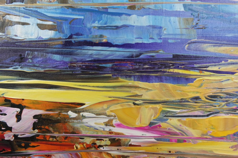 colourful sunset abstract seascape 989