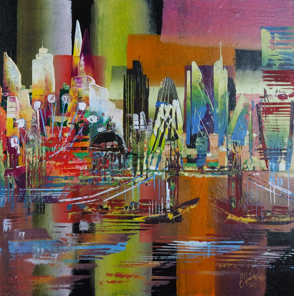 city London skyline 995
