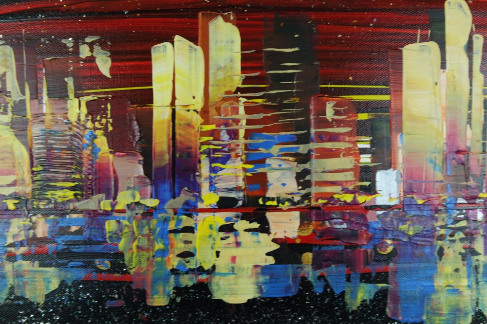 city night skyline 4009