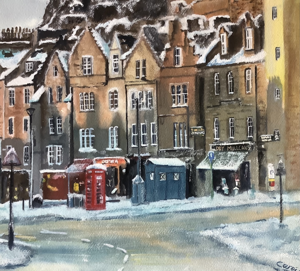 Edinburgh, The Grassmarket.