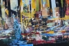 city skyline Manhattan New York 831