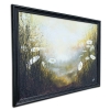 Misty Sunset Daisy painting Framed