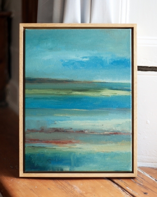 Blue Skies Ahead #2 - Abstract Seascape