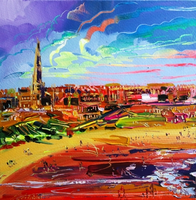 SOLD Abstract Landscape Expression 503