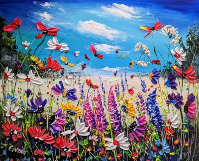 Wild flower meadow 