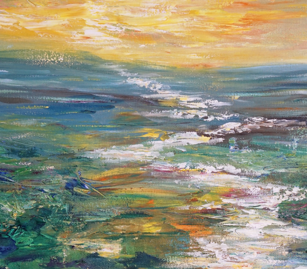 Romantic River M 1 / Oil