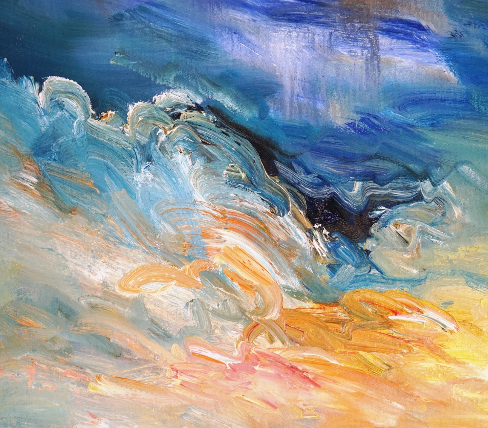 Romantic River M 1 / Oil