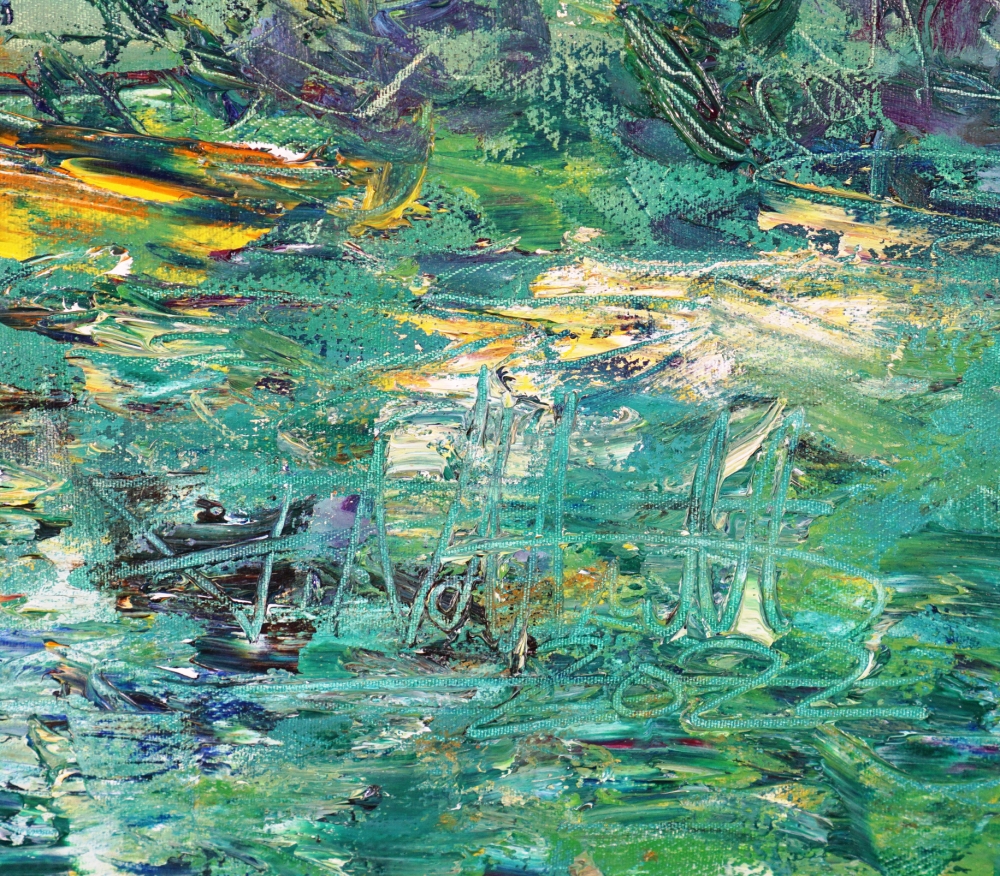 Romantic River M 1 / Oil