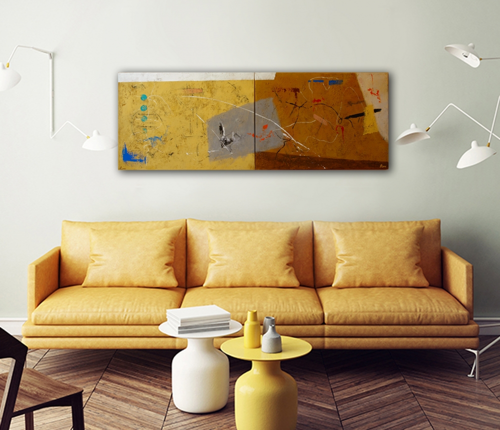 \"Semantic Structure\". Diptych.