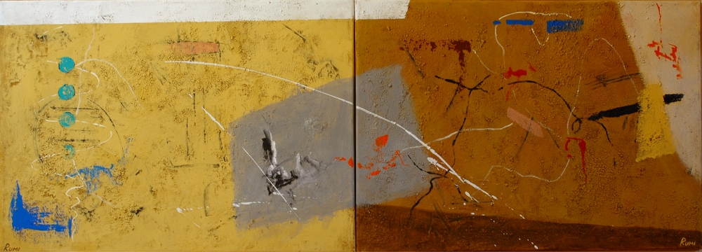 \"Semantic Structure\". Diptych.