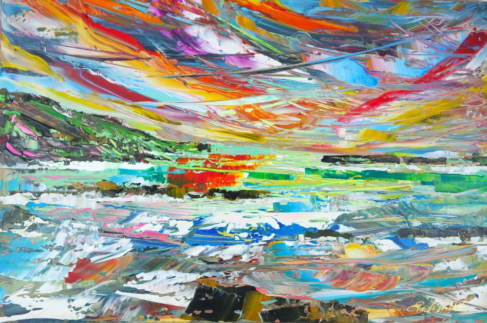 abstract seascape 875