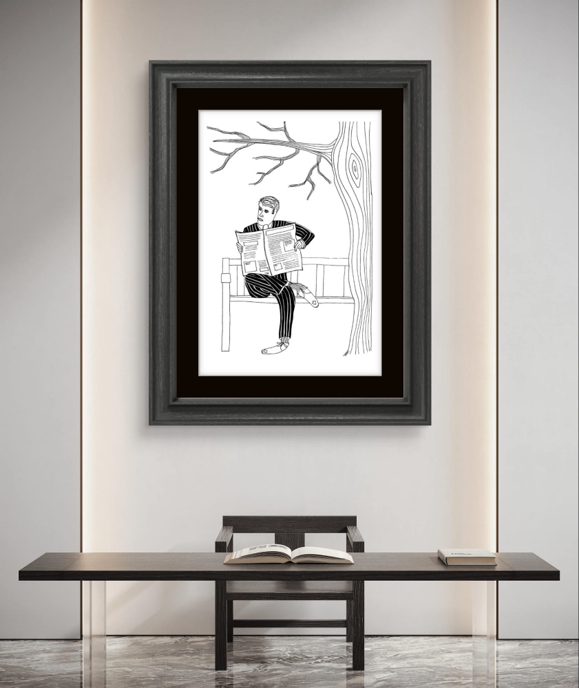Man on Bench