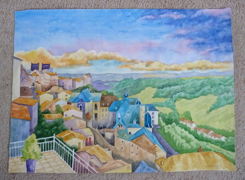 St Flour rooftops