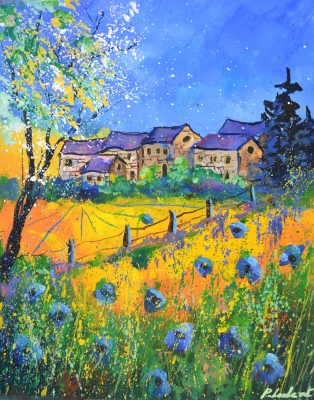 Cornflowers in my village 