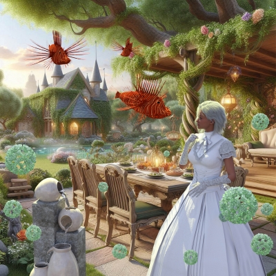 A Garden Scene