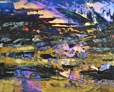 Rainbow Abstract Landscape 365