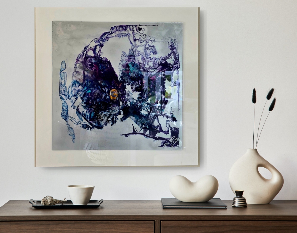 Golden Eye (acrylic glass original)