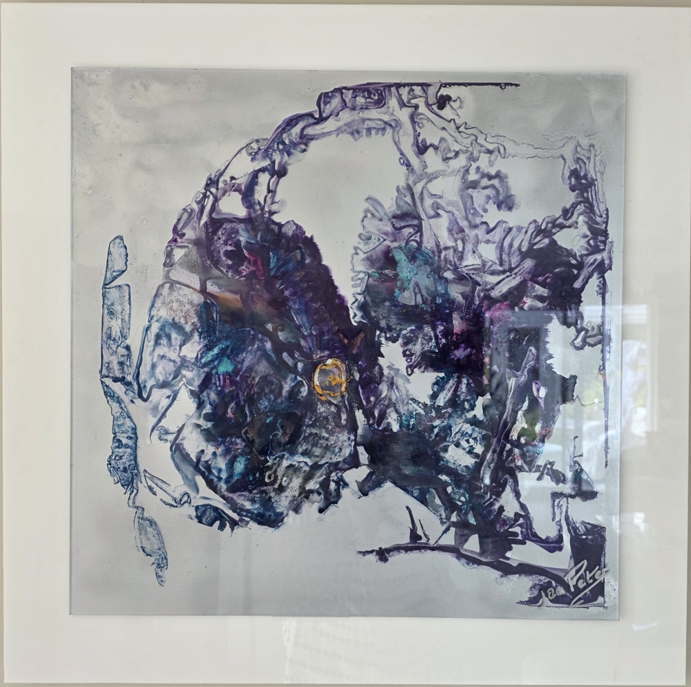 Golden Eye (acrylic glass original)