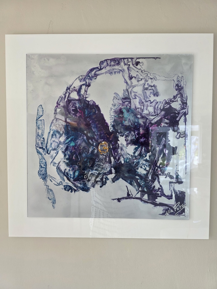 Golden Eye (acrylic glass original)