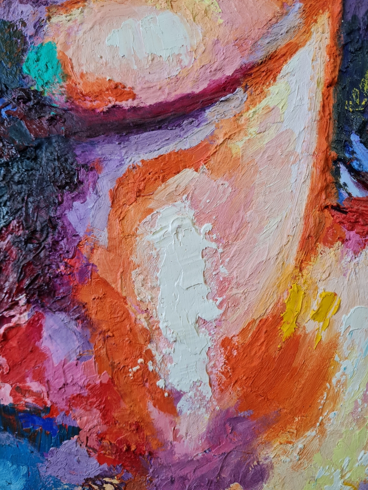 3 dimensional painting of Marilyn Monroe 