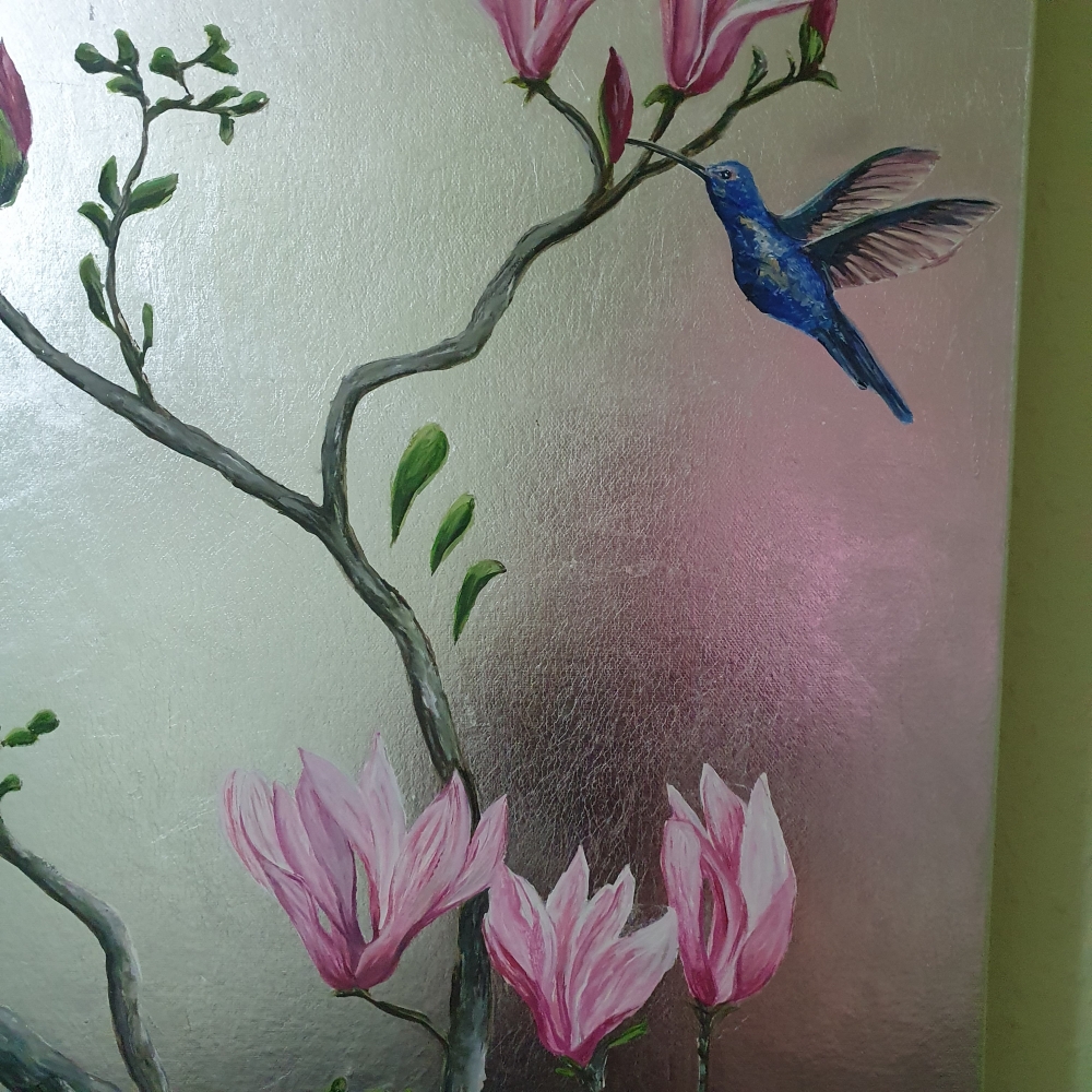 Hummingbirds Picking 