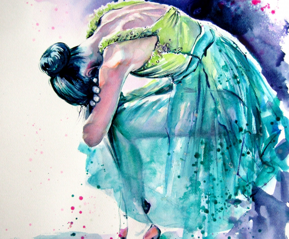 Resting ballerina 2