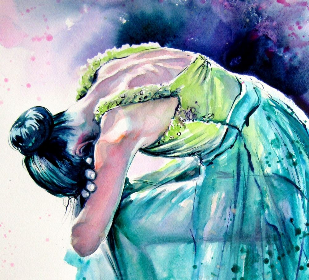 Resting ballerina 2