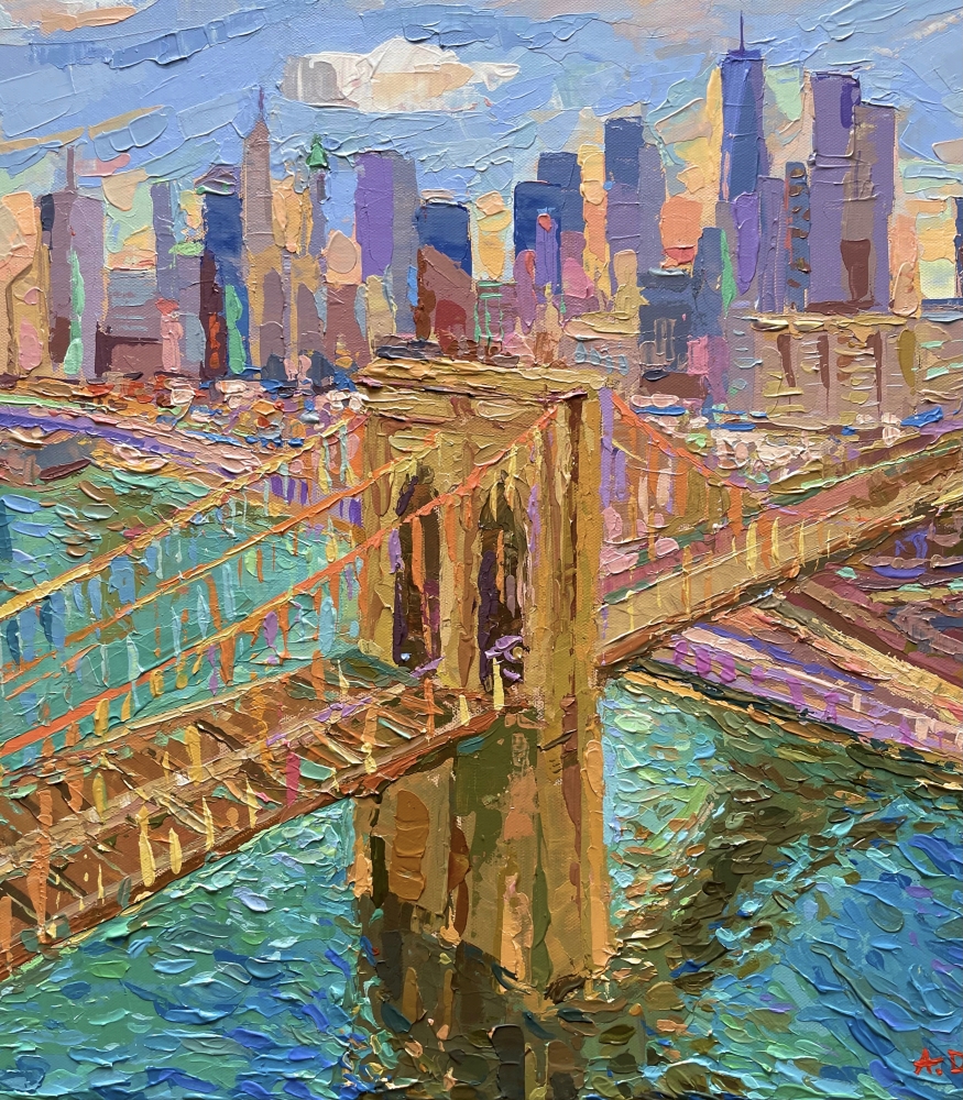 Brooklyn Bridge at Sunset NYC