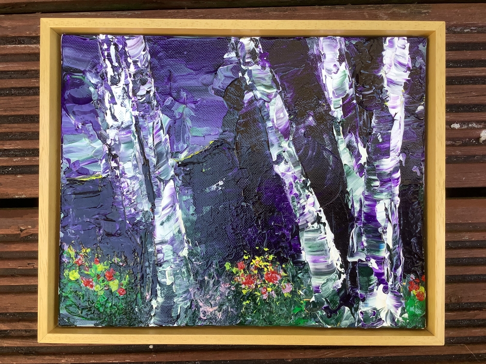 Birch trees