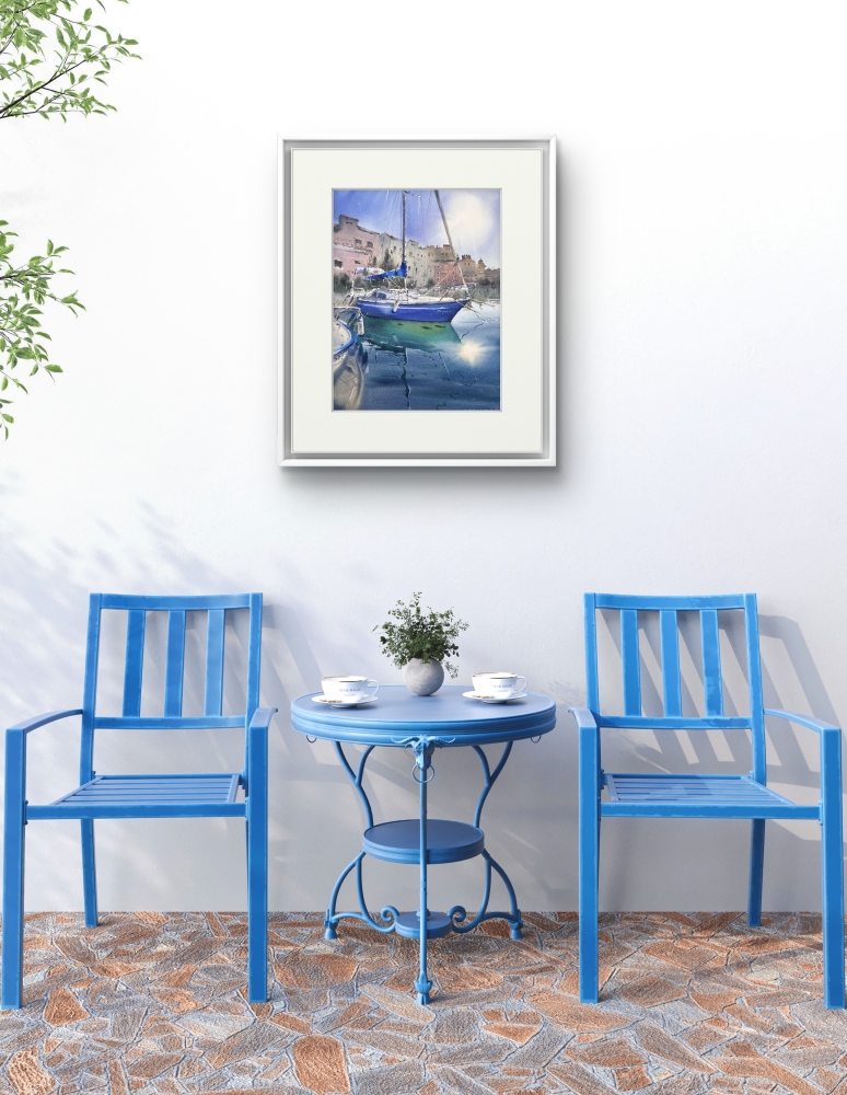 Harbor Dreams of Port Saplaya