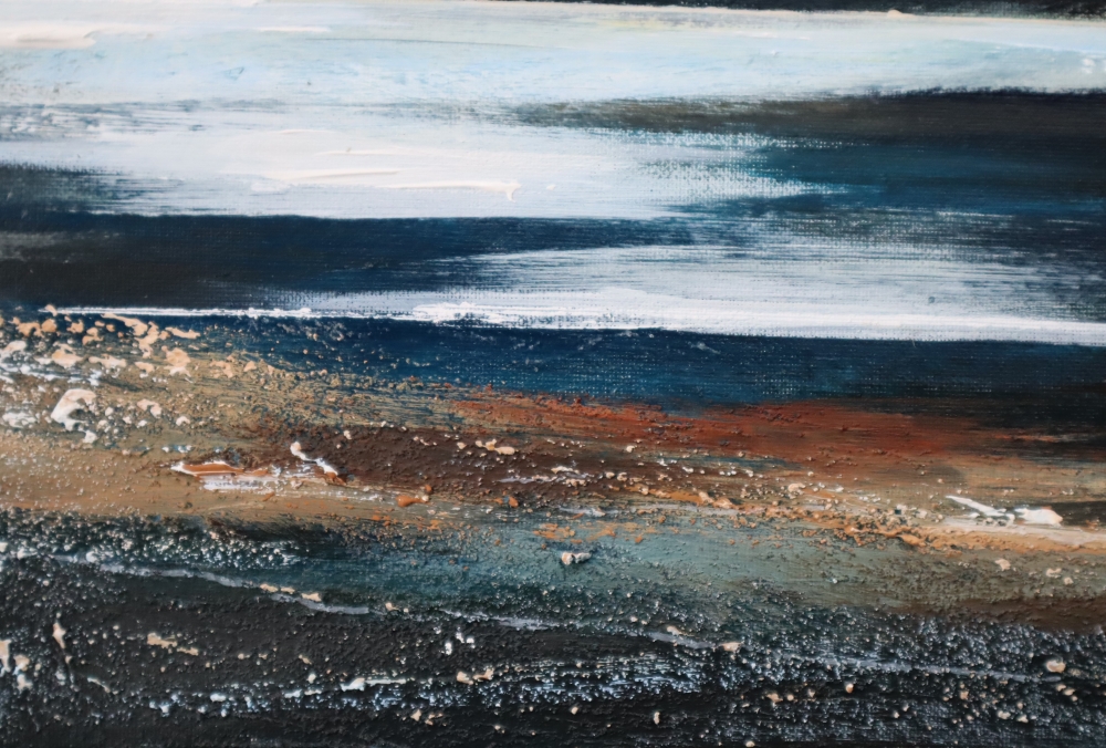 Twilight shores at Portree