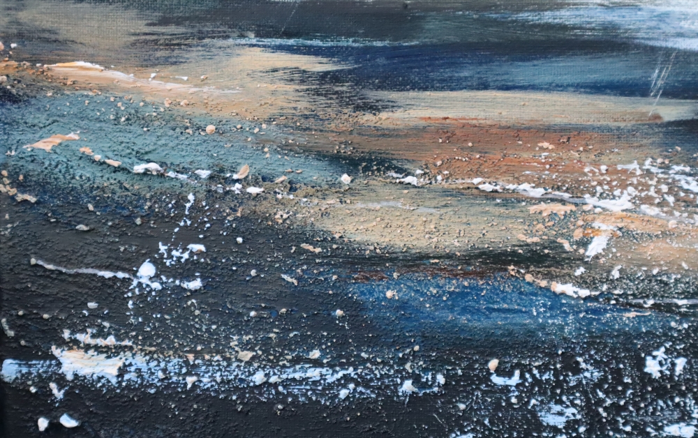 Twilight shores at Portree