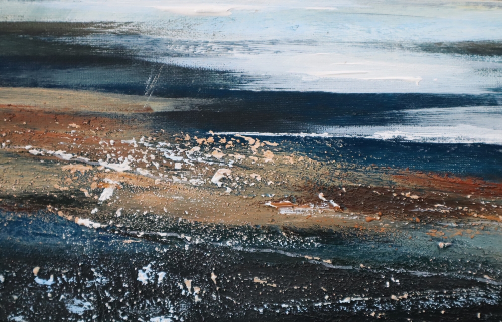 Twilight shores at Portree