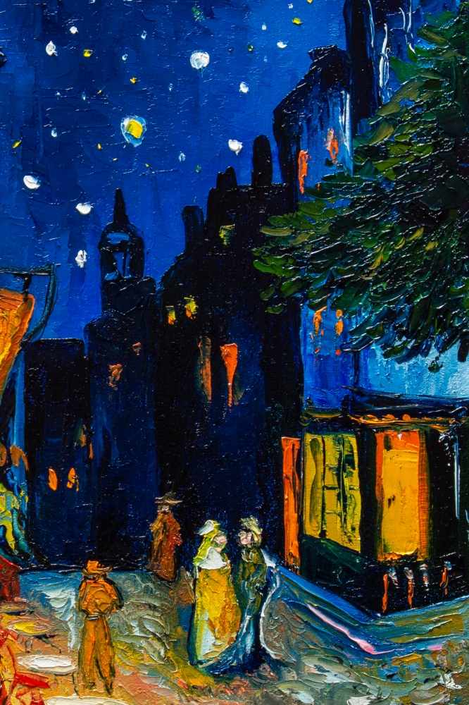 Who Let the Dog in the Painting?