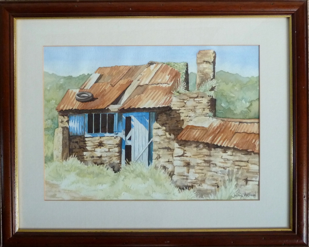 Fishermans hut Prussia Cove