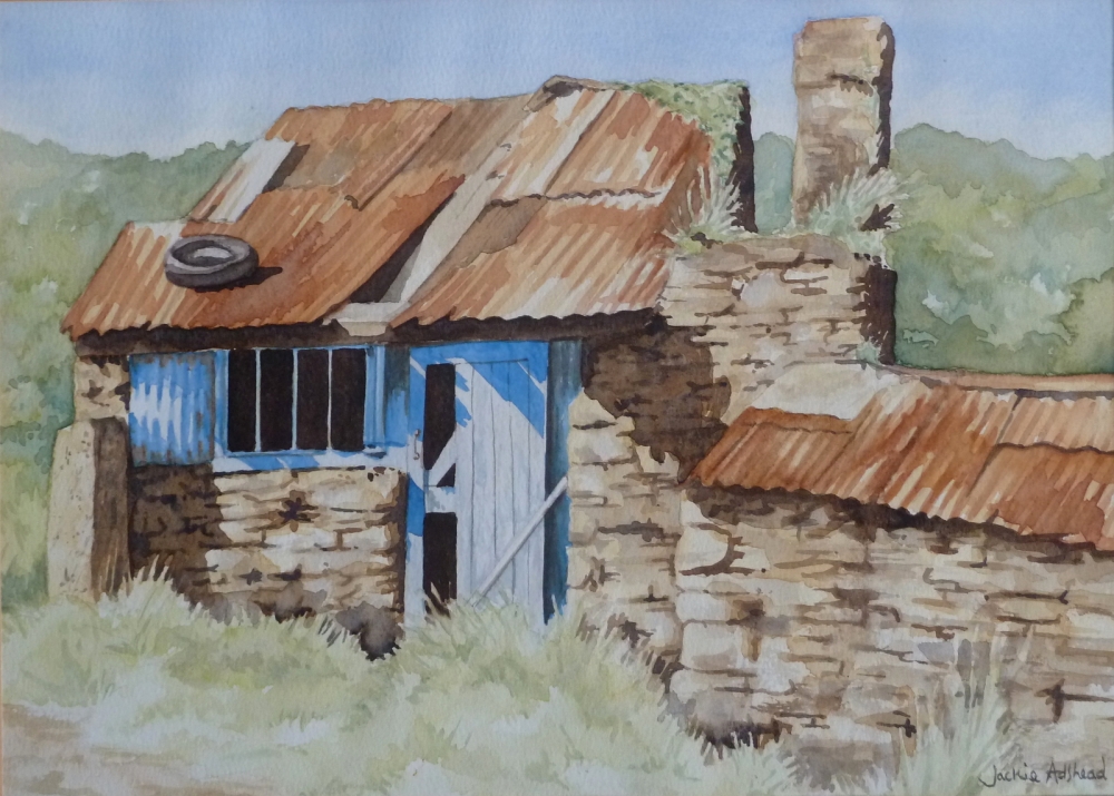 Fishermans hut Prussia Cove