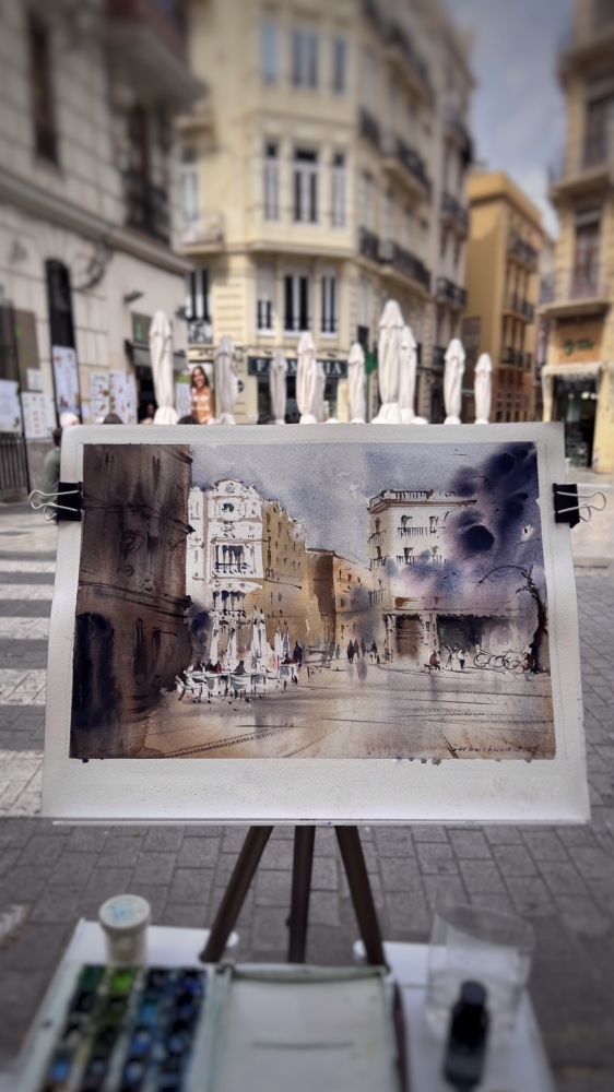 Valencia Sunlit Square #4