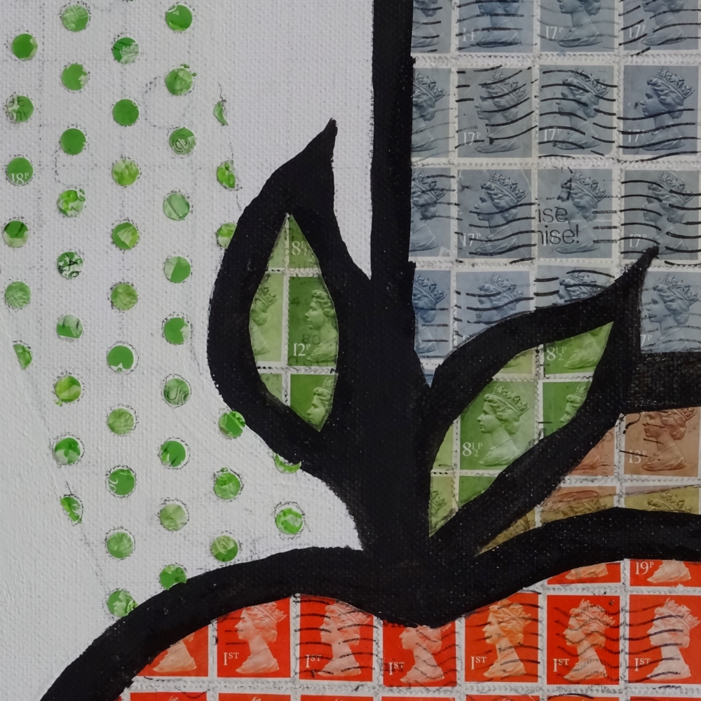 Homage to Lichtenstein – Still Life with Goldfish 