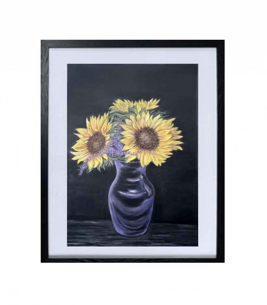 Sunflowers in vase
